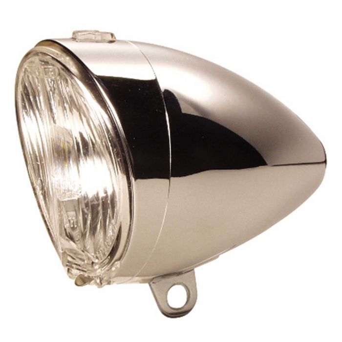 Koplamp Axa 605 dynamo chroomkleur