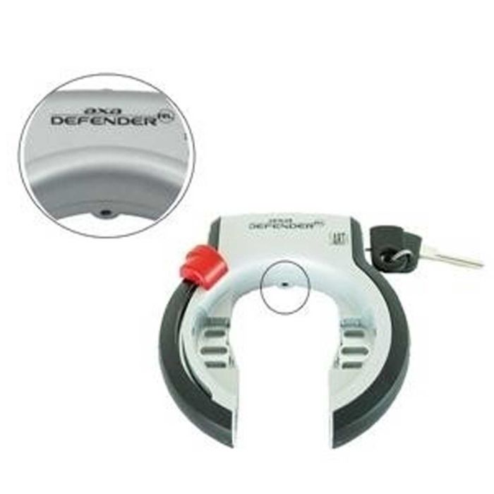 Ringslot Axa Defender Zilver/Zwart ART2