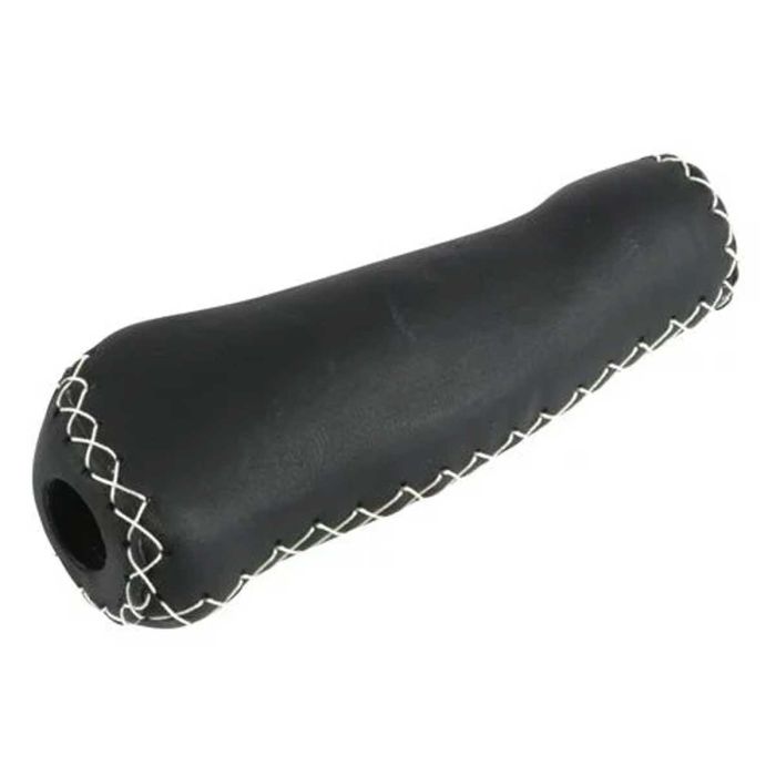 Handvat Batavus Velo lang leder / leer, zwart, per stuk - 704311