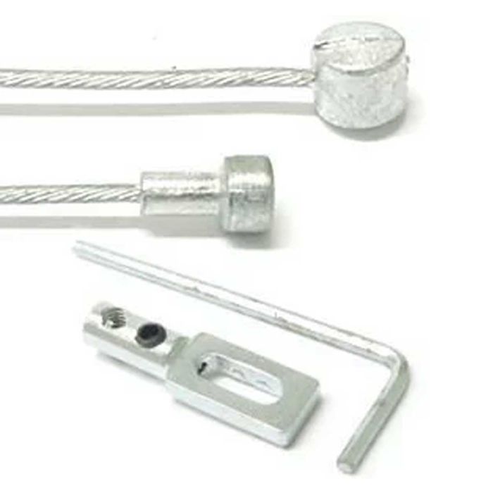 Remkabel Elvedes Batavus binnenkabel ton en peer nippel met los oog