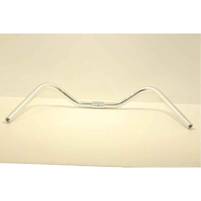 Stuurbocht Batavus / Sparta Cruiser ZILVER met gleuf voor kabeldoorvoer e-bike - 54139295