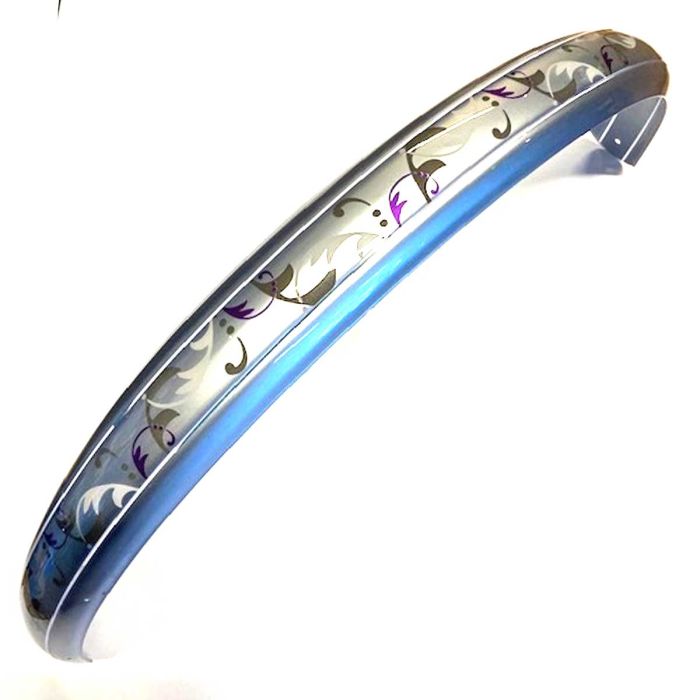 Spatbord achter Batavus Diva Orion 58mm zilver met print - 53414372