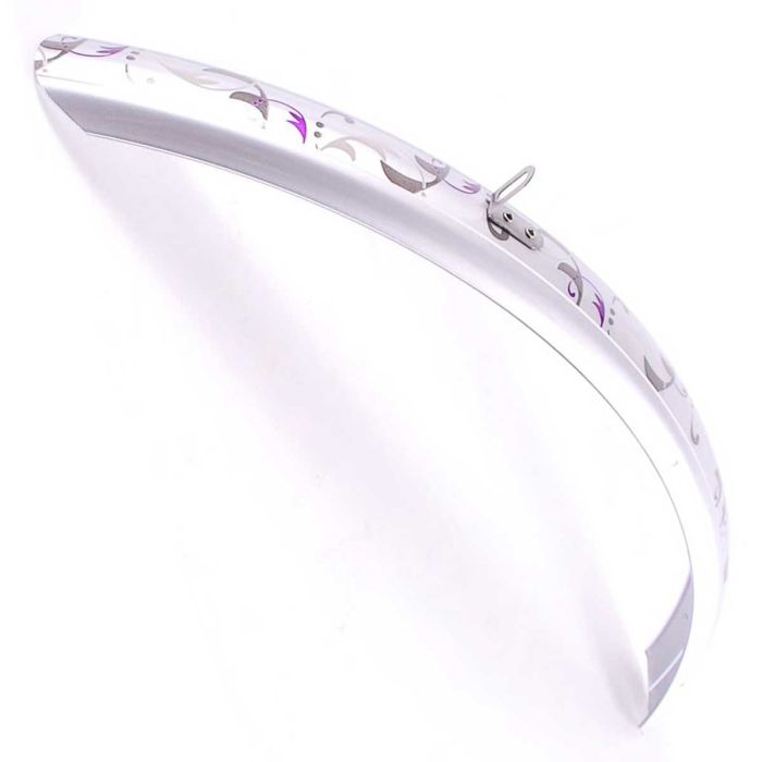 Spatbord voor Batavus 26" Orion 58CO zilver met print oa Personal Bike - 53415332