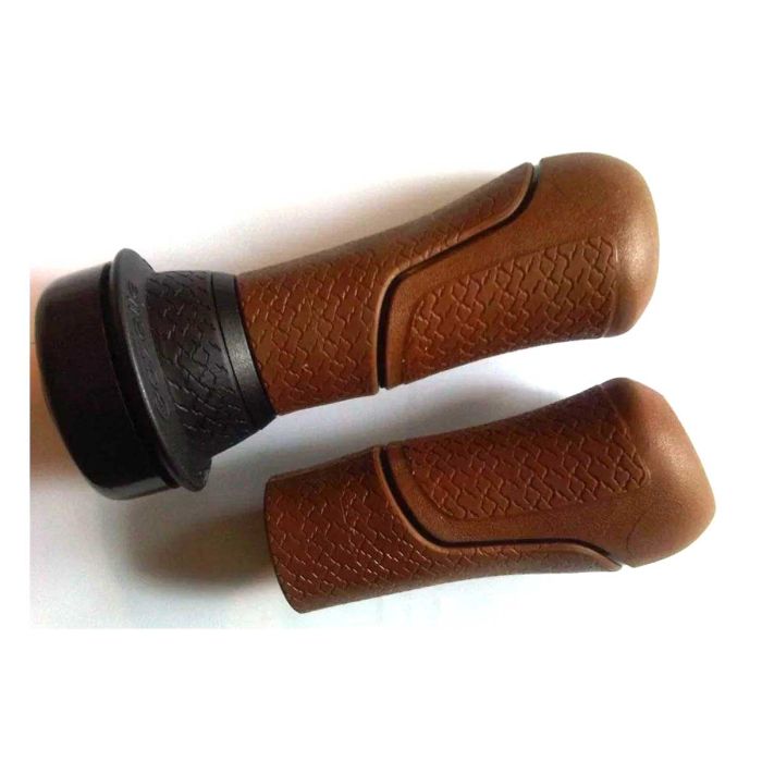 Handvatten Gazelle + bel BRUIN 105mm rechter handvat aero