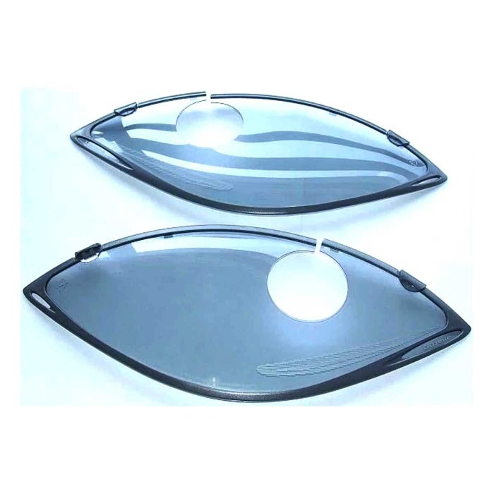 Jasbeschermers Gazelle Linea 49 - 54cm slotgat STALEN spatbord zilver 28"