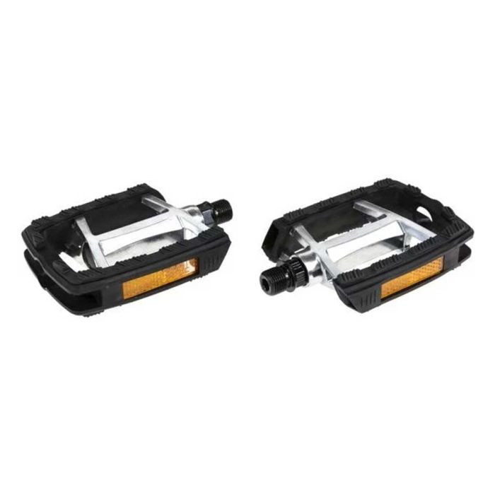 Pedalen Gazelle FP-972 aluminium binnenwerk zwart/zilver - 458816200