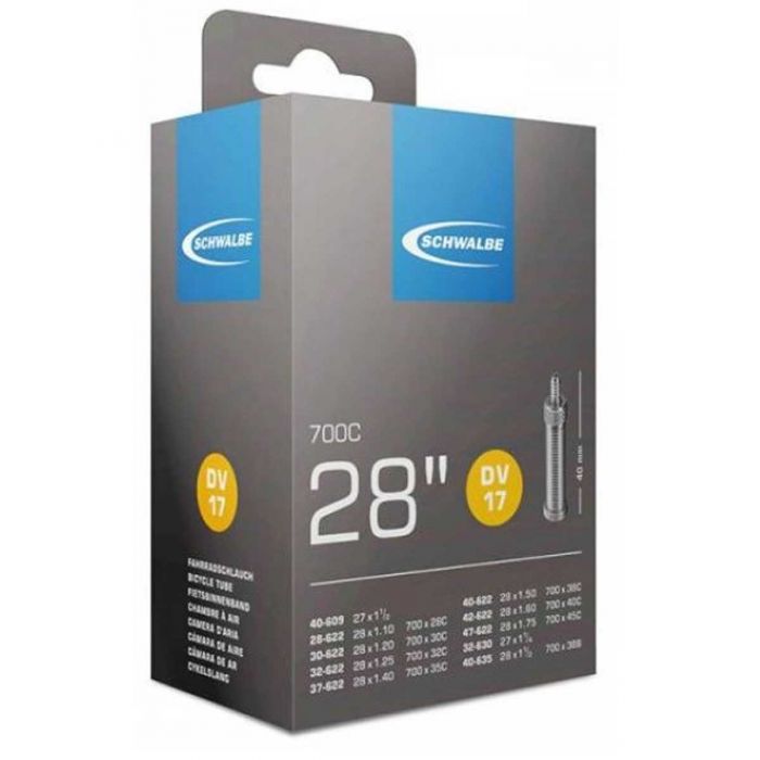 Binnenband Schwalbe DV17 28x1 5/8x1 3/8 28/47-622 Hollands ventiel