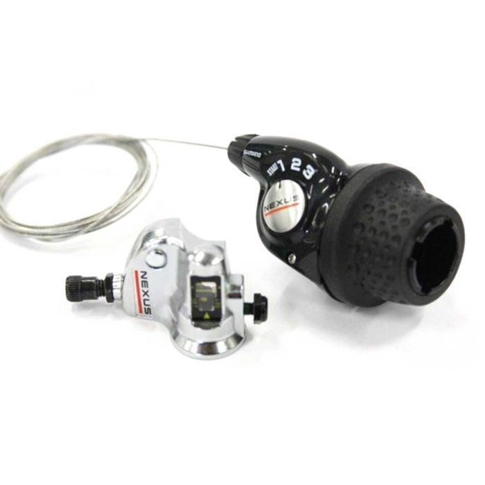 Versteller Shimano SL-3S35E Nexus 3 zwart smalle gripshift - ESL3S35EALSC