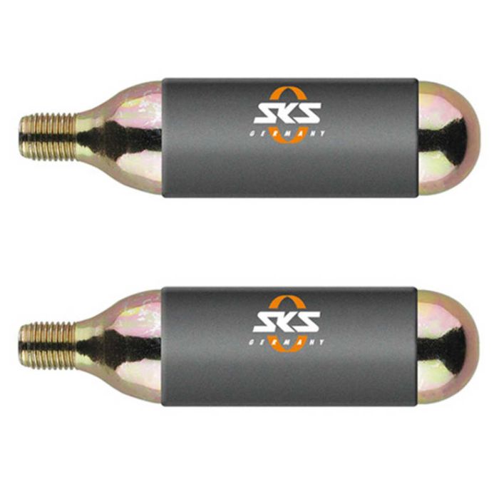 CO2 patronen SKS Airbuster / Airgun met schroefdraad 2 stuks