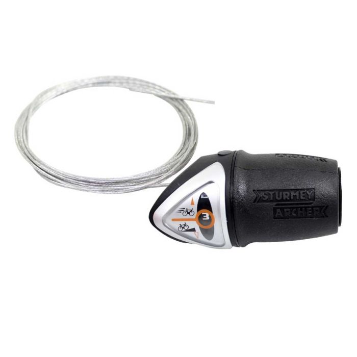 Versteller Sturmey Archer HSJ978 3v gripshift / draaiversteller
