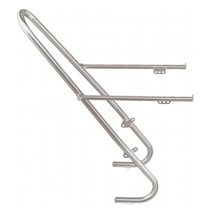 Voordrager Tubus Tara Lowrider zilver 26/28"