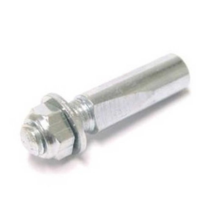 Crankspie XLC chroom 9,5 mm (2 stuks)