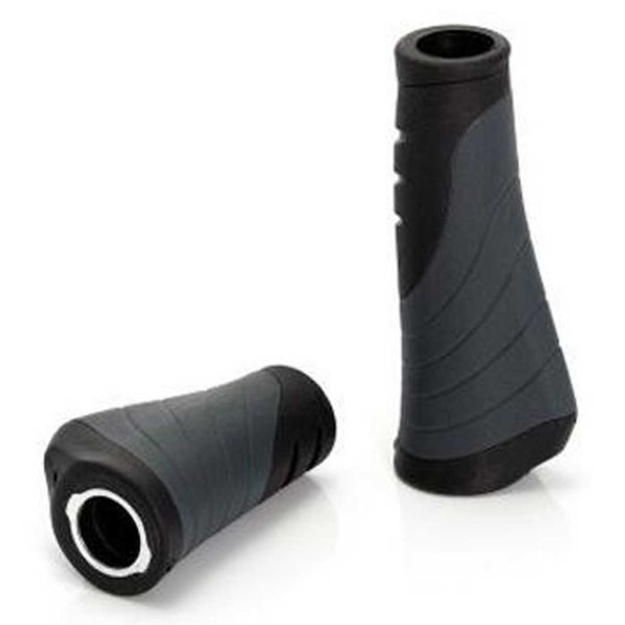 Handvatten XLC GR-S04 Ergo zwart grijs 135/92 mm