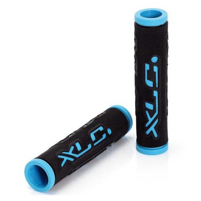 Handvatten XLC MTB blauw/zwart 125mm