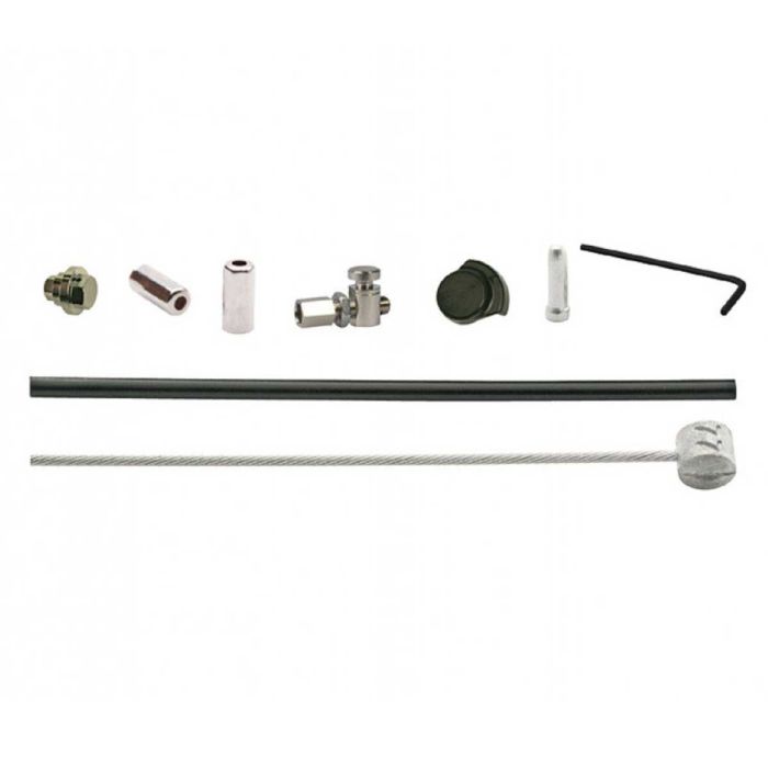 Remkabel XLC Shimano Rollerbrake nieuw type ZWART voorrem of achterrem compleet - 2500365070