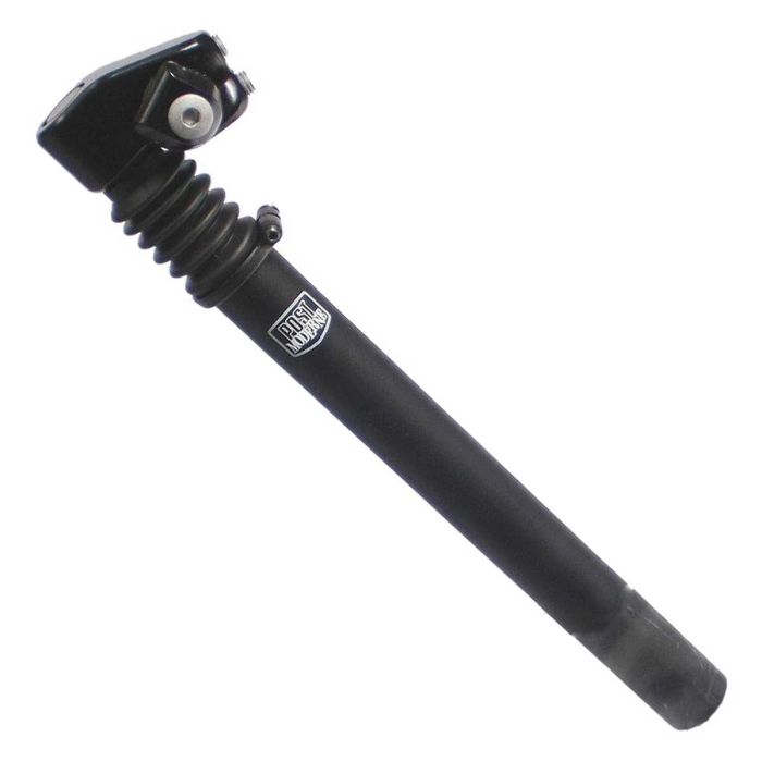 Zadelpen XLC verend 27.2x300mm met lage kop zwart - 716452