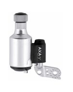 Dynamo AXA 8201 Links aluminium met stalen loopwiel