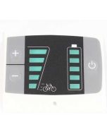 Bedieningsunit Batavus / Sparta Entry losse sticker, zwart/grijs - 711528