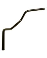 Stuurbocht Batavus Humpert 25.4mm hoog/breed 640mm zwart staal - 704290