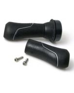 Handvatten Gazelle + bel ZWART 105mm rechter handvat met zilveren bies - 540273200