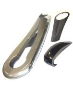 Kettingkast Gazelle Mildly Geometric 646 / 396 Royal Silver / Saffier zwart - 518500056