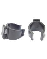 Jasbeschermerclip 20mm alu frame zwart per stuk