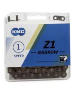 Ketting KMC Z1 Narrow 1/2x3/32 SMAL 112 Schakels (bruin)