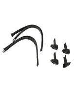 Fietsdrager Spinder spanriemen / spanband set a 4, vervanger voor de gele spanriemen!