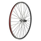 Achterwiel 28" uitval cassette Shimano 8/9/10v ZAC19 ZWART - 710431