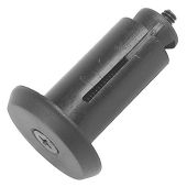 Handvat einddop Batavus 18mm met schroef - 704699