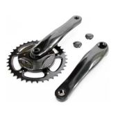 Crankstel Cortina 38T zwart - CRH38170ZW