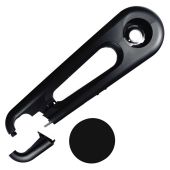 Kettingkast Gazelle Linea 3 001 mat zwart LANG trapasmontage - 516410100000199