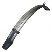 Spatbord voor Gazelle ROND zilver wafel HAAK B50G - 31111350058