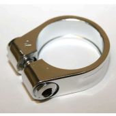 Zadelpenklem Gazelle 35,2 mm zilver, voor aluminium frames - 390308100