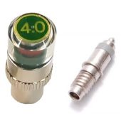 Drukmeter 4.0 bar Schwalbe voor op Blitz / Hollands ventiel