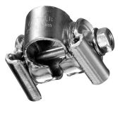 Zadelpenstrop enkel SR verzinkt zilver