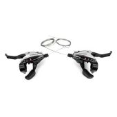 Versteller set Shimano ST-EF65 Tourney 3x7v met remgreep - ESTEF65P7A3S