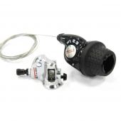 Versteller Shimano SL-3S35E Nexus 3 zwart smalle gripshift - ESL3S35EALSC