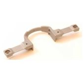 Spatbordbevestiging Sparta achter aan bagagedrager, diameter dragerbuis 10 mm, Zilver, voor Aluminium spatborden - 44166773