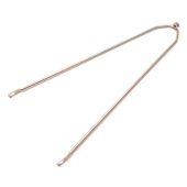 Spatbordstang Sparta U50 RVS L=357mm oa PickUp - 44169014