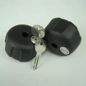 Fietsdrager Spinder frameklem met slot (set van 2)